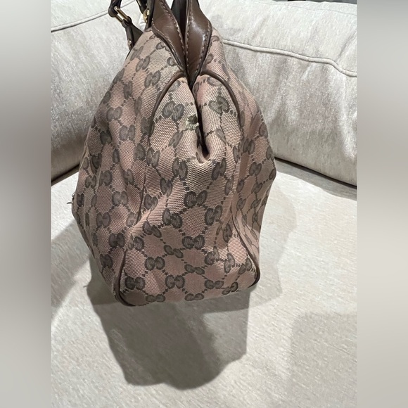 GUCCI SUKEY AUTHENTIC Pink w COA, beautiful VINTAGE bag and can be worn as is ποΈ - Picture 5 of 16